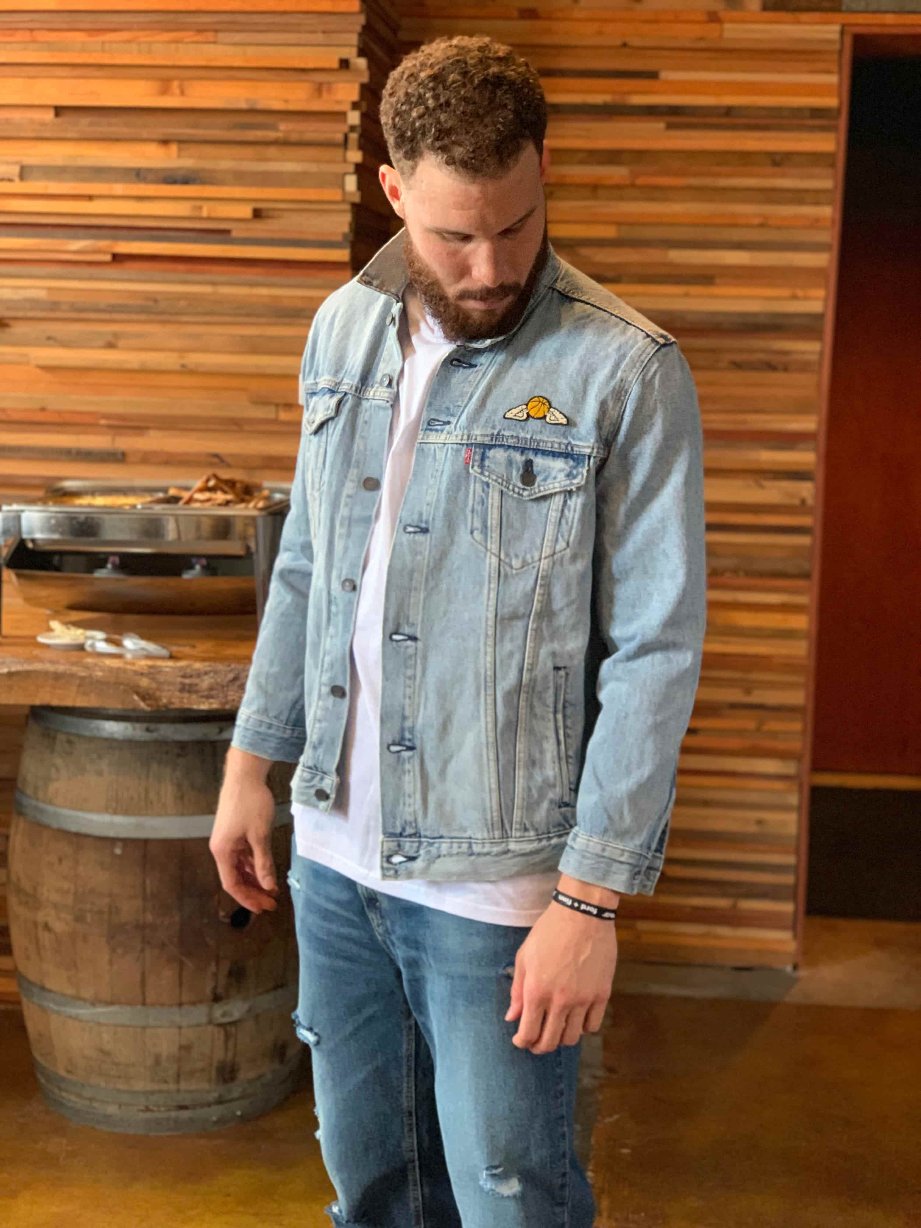 Blake Griffin wearing Levi's Jacket